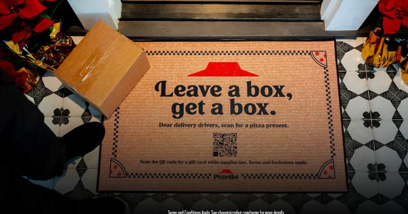 Pizza Hut doormat 